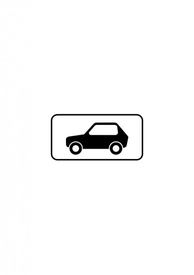 Дорожный знак 8.4.3 "Вид транспортного средства"